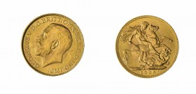 Monete Oltremare - South Africa - Overseas coins 
Giorgio V (1910-1936) - Pound 1925 - Zecca: Pretoria (Friedb. n. 5) - Oro