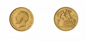 Monete Oltremare - South Africa - Overseas coins 
Giorgio V (1910-1936) - 1/2 Pound 1925 - Zecca: Pretoria (Friedb. n. 6) - Oro