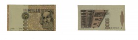 Cartamoneta - Repubblica Italiana - Paper money 
Insieme di tre varietà - Sono presenti: 1.000 Lire “Verdi - II tipo” con le scritte in nero del fron...