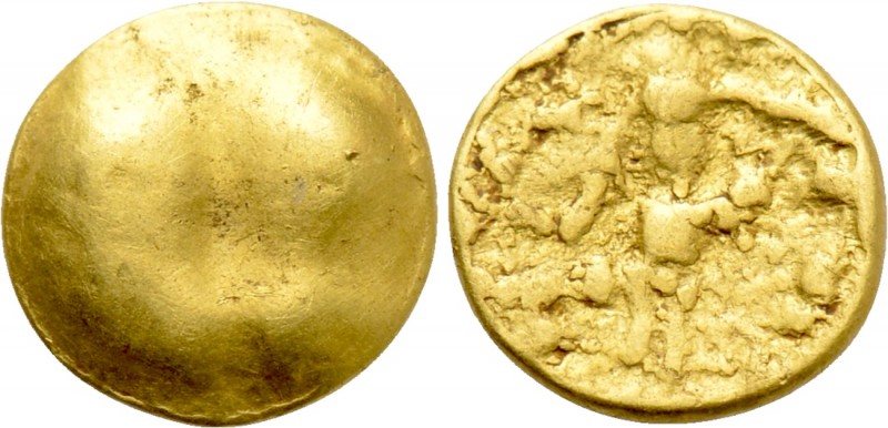CENTRAL EUROPE. Boii. GOLD 1/8 Stater (2nd-1st centuries BC). "Athena Alkis" typ...