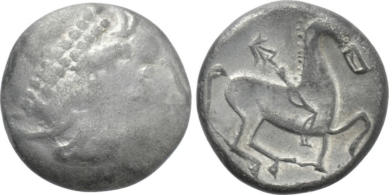 EASTERN EUROPE. Imitations of Philip II of Macedon (2nd century BC). Tetradrachm...