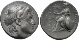 KINGS OF THRACE (Macedonian). Lysimachos (305-281 BC). Tetradrachm. Amphipolis.