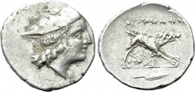 AITOLIA. Aitolian League. Triobol (Circa 205-150 BC).