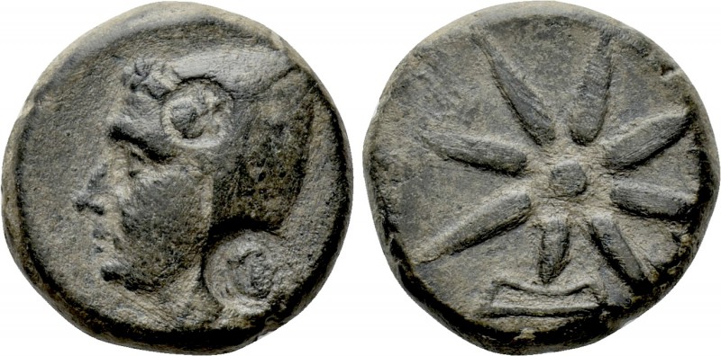 PONTOS. Uncertain, possibly Amisos. Ae (Circa 130-100 BC). 

Obv: Male head le...
