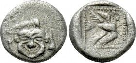 CARIA. Uncertain. Hemidrachm or Triobol (5th century BC).