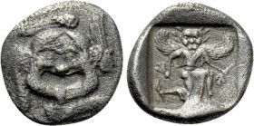 CARIA. Uncertain. Diobol(?) (5th century BC).