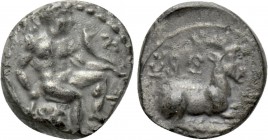 CYPRUS. Salamis. Evagoras I (Circa 411-374 BC). 1/3 Stater.