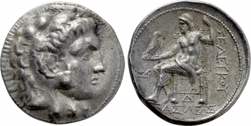 SELEUKID KINGDOM. Seleukos I Nikator (312-281 BC). Tetradrachm. Sardes. 

Obv:...