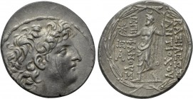 SELEUKID KINGDOM. Antiochos VIII Epiphanes (Grypos) (121/0-97/6 BC). Tetradrachm. Antioch.