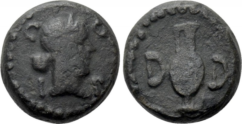 MYSIA. Parium. Pseudo-autonomous. Time of Julius Caesar (Circa 45 BC). Ae. 

O...