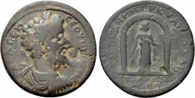 LYDIA. Apollonis. Septimius Severus (193-211). Ae. Demetrios Apella, second strategos.