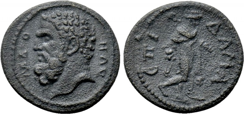 LYDIA. Maeonia. Pseudo-autonomous. Time of Septimius Severus (193-211). Ae. Dama...