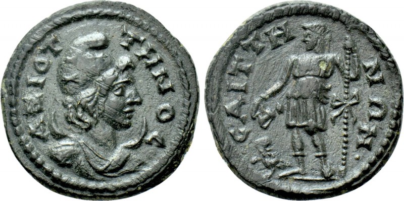 LYDIA. Saitta. Pseudo-autonomous. Time of Caracalla to Gallienus (198-268). Ae. ...