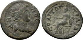 PHRYGIA. Traianopolis. Pseudo-autonomous. Time of Hadrian (117-138). Ae.