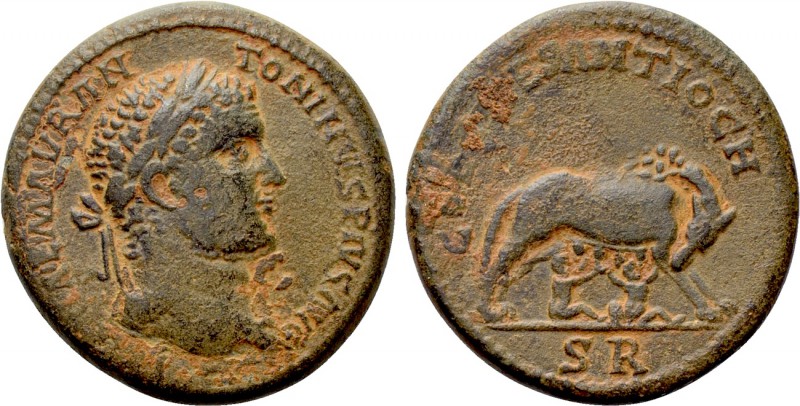 PISIDIA. Antioch. Caracalla (198-217). Ae. 

Obv: IMP CAE M AVR ANTONINVS PIVS...