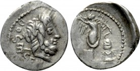 L. RUBRIUS DOSSENUS. Quinarius (87 BC). Rome.