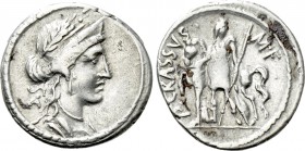 P. LICINIUS CRASSUS M.F. Denarius (55 BC). Rome.