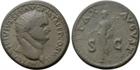 TITUS (79-81). Sestertius. Eastern mint, possibly Thrace.
