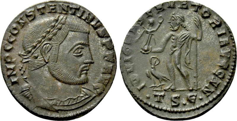 CONSTANTINE I THE GREAT (307/10-337). Follis. Thessalonica. 

Obv: IMP C CONST...