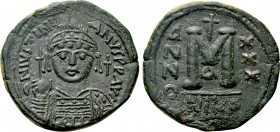 JUSTINIAN I (527-565). Follis. Nicomedia. Dated RY 32 (558/9).