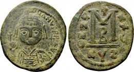JUSTINIAN I (527-565). Follis. Cyzicus. Dated RY 25 (551/2).