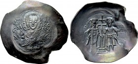 EMPIRE OF NICAEA. Theodore I Comnenus-Lascaris (1208-1222). Billon-Aspron Trachy. Magnesia.