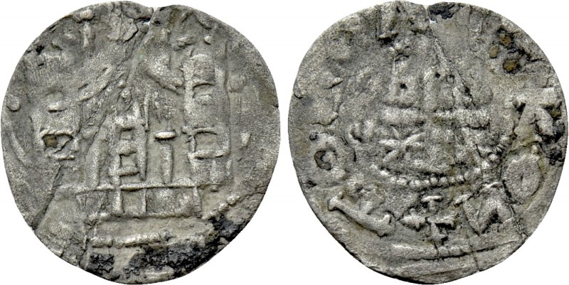 JOHN V PALAEOLOGUS (1341-1391). BI Tornese. Constantinople. "Politikon" coinage....