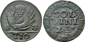 ITALY. Venice. 10 Tornese or 2 1/2 Soldini. Struck for use in Candia (Crete). Struck early 17th century.