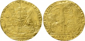 ITALY. Venice. Alvise III Mocenigo (1722-1732). GOLD Osella da 4 zecchini (1726//V-PQ).
