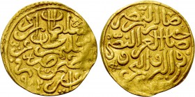 OTTOMAN EMPIRE. Murad III (AH 982-1003 / 1574-1595 AD). GOLD Sultani. Cezayir (Algiers). Dated AH 982 (1574/5 AD).