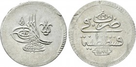 OTTOMAN EMPIRE. Abdülhamid I (AH 1187-1203 / 1774-1789 AD). 2 Kurush (Piastres) or Çifte Kuruş. Qustantiniya (Constantinople). Dated AH 1187//16 (1790...