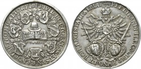 GERMANY. Nuremberg. Cast silver Medal (1623). Commemorating Altdorf University. By Maler.