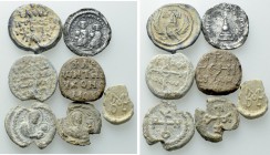 7 Byzantine Seals and 1 Hexagramm.