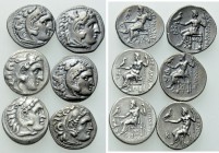 6 Drachms of the Macedonian Kings.