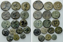 16 Roman Provincial Coins.