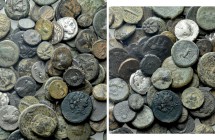 Circa 102 Greek Coins.