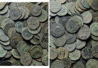 Circa 130 Late Roman Coins.