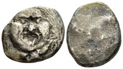 Etruria, Populonia 20 Asses circa 300-250, AR 22mm., 6.85g. Gorgoneion facing. Rev. Blank. SNG France 9. Historia Numorum Italy 152.

Good Fine.

...