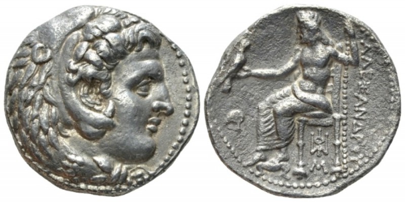 Kingdom of Macedon, Alexander III, 336 – 323 Bablyon Tetradrachm circa 325-323, ...