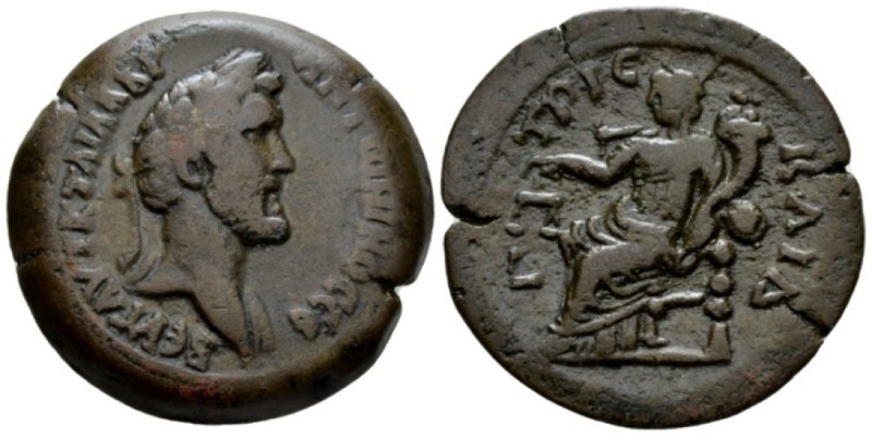 Egypt, Alexandria Antoninus Pius, 138-161 Drachm circa 149-150 (year 13), Æ 34mm...