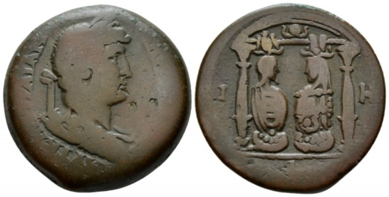 Egypt, Alexandria. Dattari. Hadrian, 117-138 Drachm circa 133-134 (year 18), Æ 3...