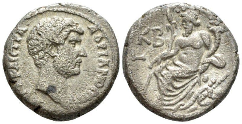 Egypt, Alexandria. Dattari. Hadrian, 117-138 Tetradrachm circa 137-138 (year 22)...