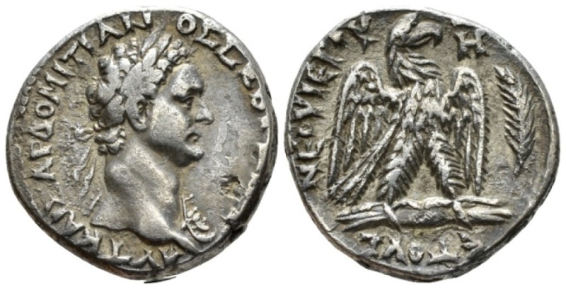 Domitian, 81-96 Tetradrachm Antioch (Seleucis and Pieria) circa 88-89 (New Holy ...