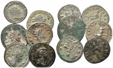Lot of 6 Antoniniani Lot of 6 Antoniniani III-IV cent., AR 20mm., 21.18g. Lot of 6 Antoniniani: including Gallienus, Gordian III, Carus, Magna Urbica ...