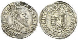 Nancy, LORRAINE. Charles III, 1545-1608. Testone 1581-1608, AR 29mm., 9.36g. Cuirassed bust r. Rev. Crowned arms Bel. 1533. Saulcy, XXIII, 6.

Very ...