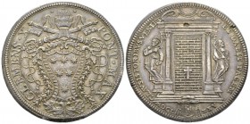 Rome, Clemente X (Emilio Altieri), 1670-1676 Clemente X (Emilio Altieri), 1670-1676 Piastra del Giubileo 1675, AR 44.5mm., 32.00g. CLEMENS X – PONT MA...