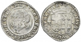 Malta, Alofius de Wignacourt, 1601-1622 (54th Grand Master) 4 tari, 1609, AR 31mm., 10.40g. Crowned arms of the Grand Master quartered with those of t...