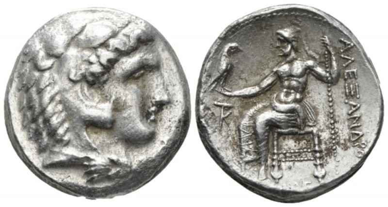 Kingdom of Macedon, Alexander III, 336 – 323 Citium Tetradrachm circa 325-320, A...