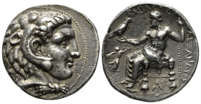 Kingdom of Macedon, Alexander III, 336 – 323 Tarsos Tetradrachm circa 323-317, A...