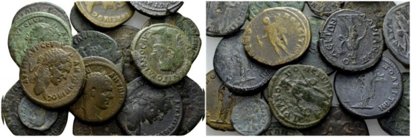 Thrace, Hadrianopolis Caracalla, 198-217 Lot of 20 Bronzes. circa 198-217, Æ 23m...